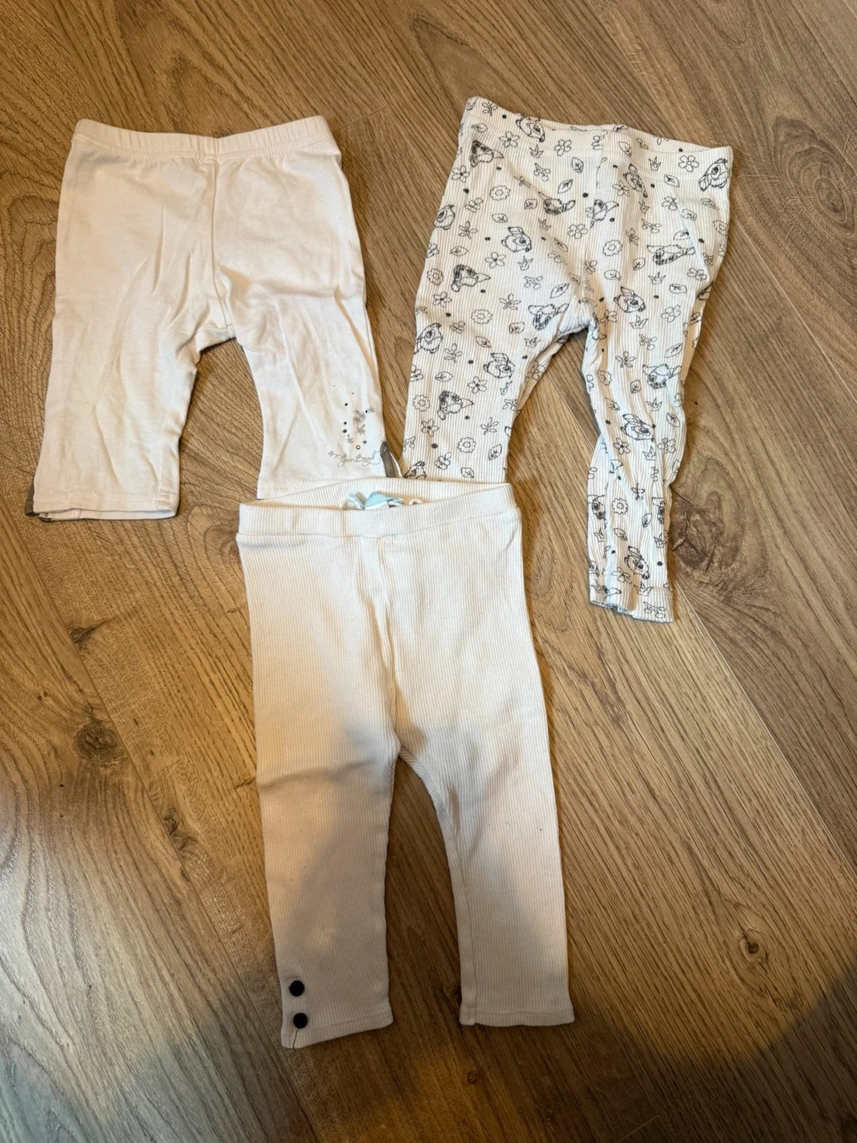 Lot 3 leggings fille